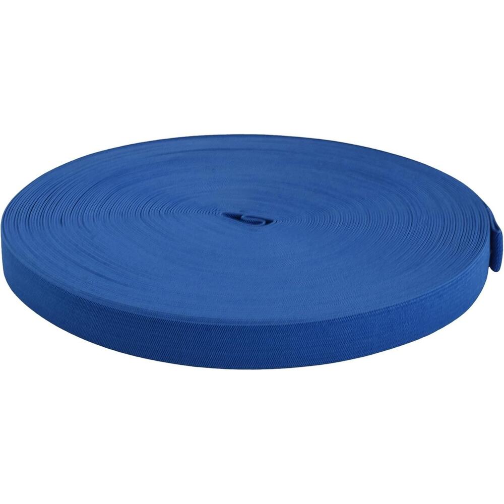 Mandala Crafts Wide 2 Inch Blue Elastic Bands Spool for Pants Waistbands Sewin - Picture 2 of 4